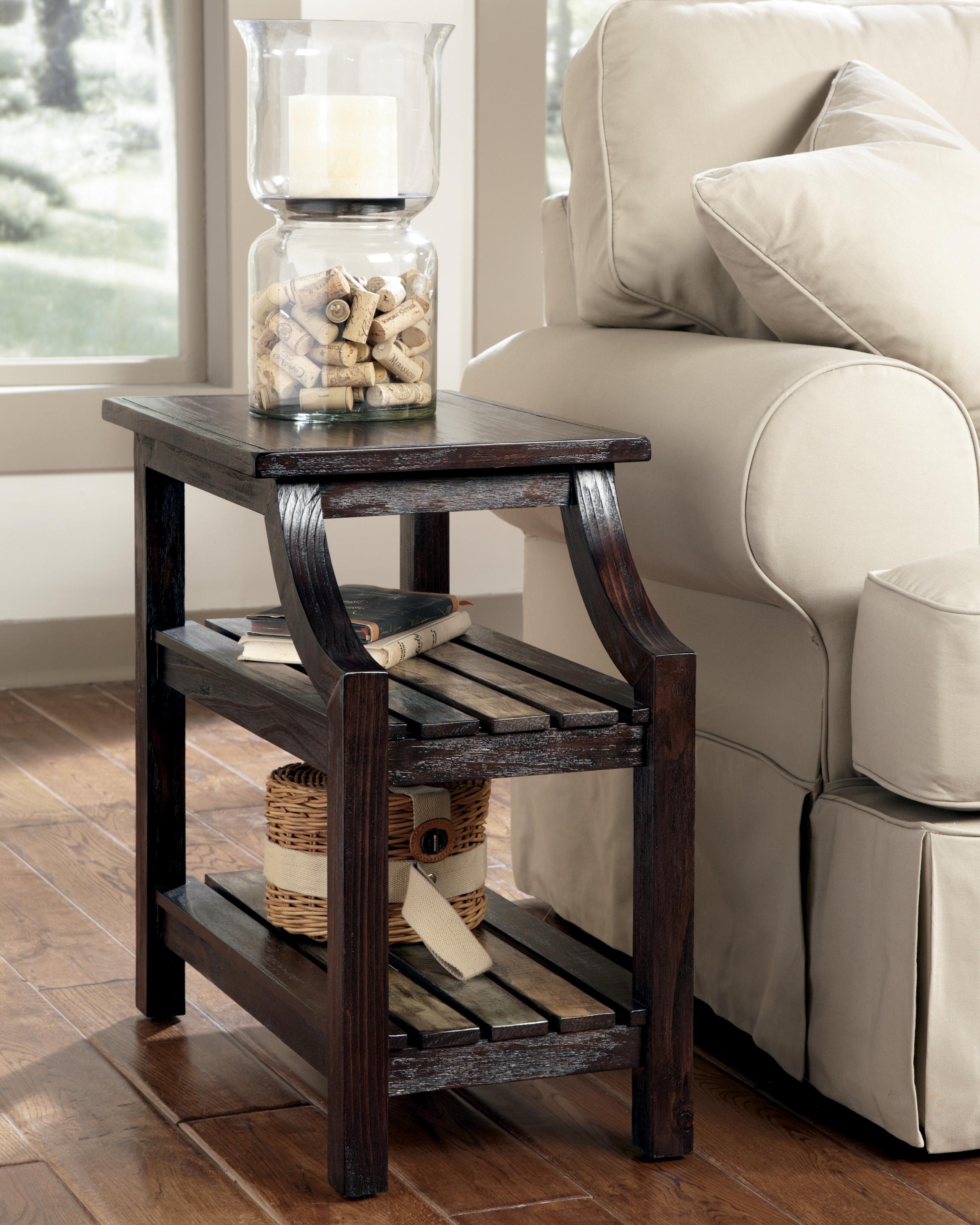Ashley Signature Design Mestler T5807 Chairside End Table with